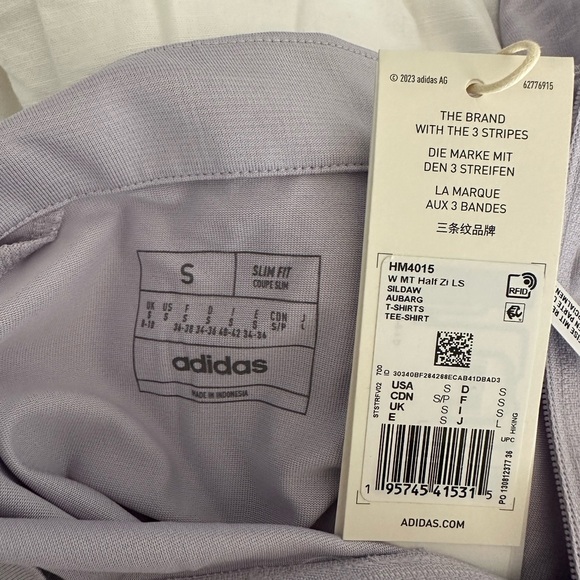 Adidas terrex half-zip long sleeve, small - Picture 6 of 9